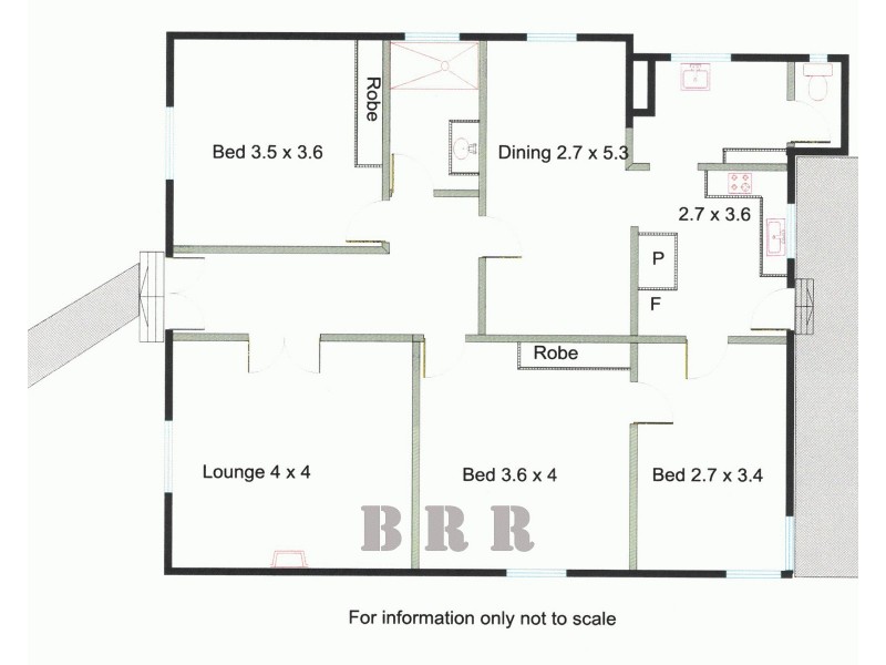 26 Wedge St, Benalla VIC 3672 Floorplan