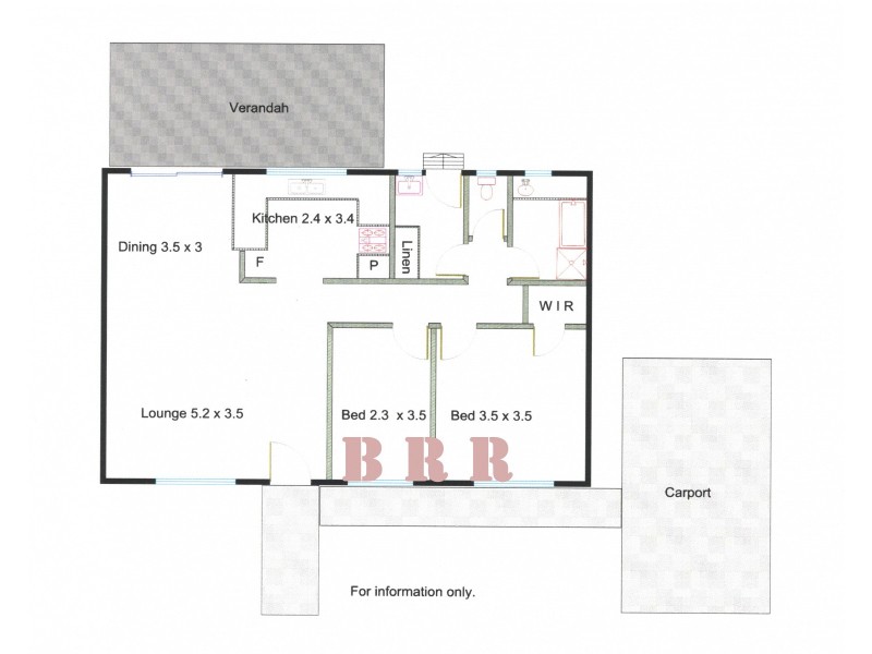 4 Bourke Dr, Benalla VIC 3672 Floorplan
