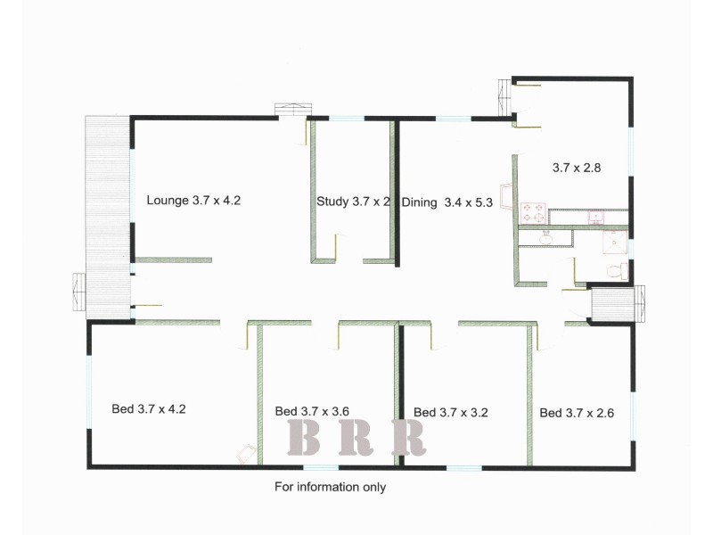 25 Church St, Benalla VIC 3672 Floorplan