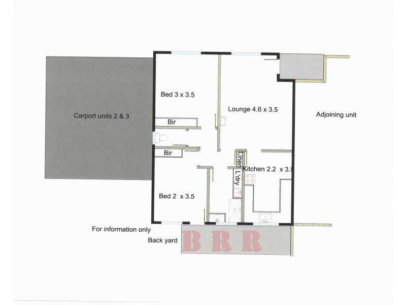 2/31 Walker St, Benalla VIC 3672 Floorplan