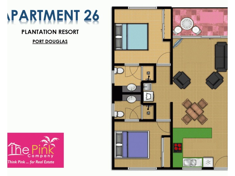 26 ‘Plantation Resort’ Downing Street St, Port Douglas QLD 4877 Floorplan