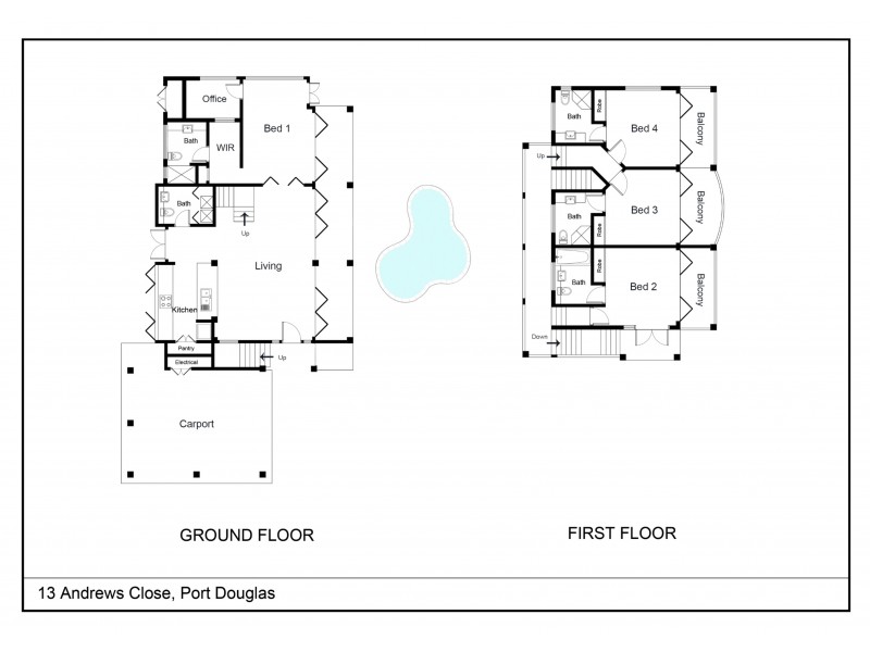 3/13 Andrews Close, Port Douglas QLD 4877 Floorplan