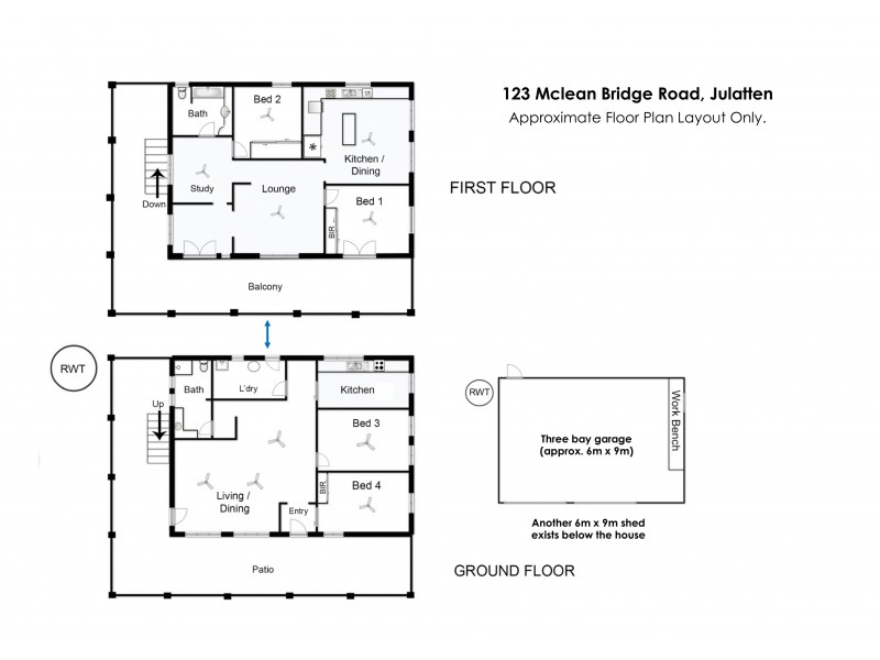 123 McLeans Bridge Road St, Julatten QLD 4871 Floorplan