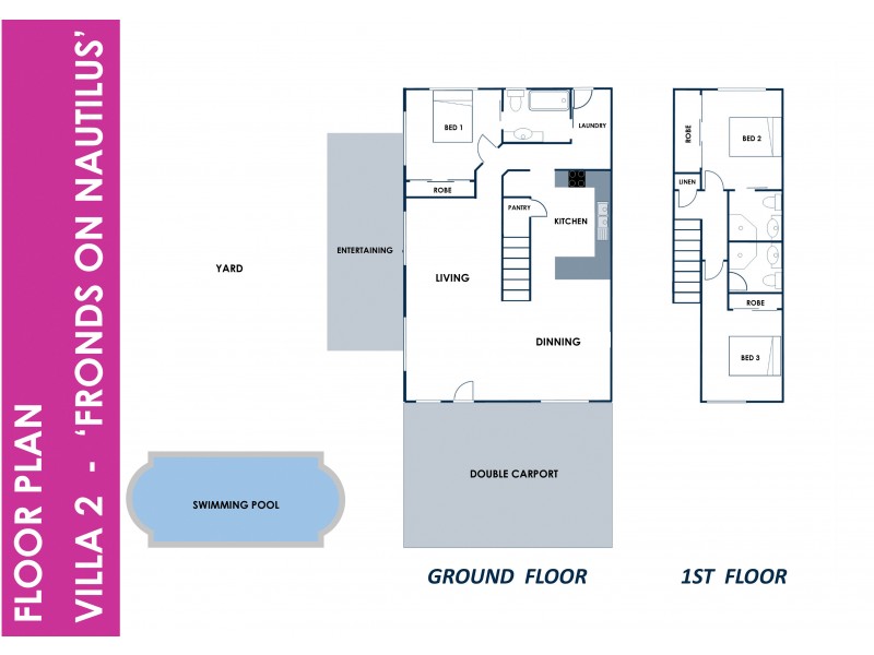 2 ‘Fronds On Nautilus’/33 Nautilus Street, Port Douglas QLD 4877 Floorplan