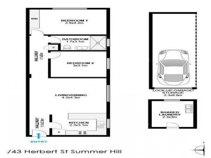 8/43 Herbert St, Summer Hill NSW 2130
