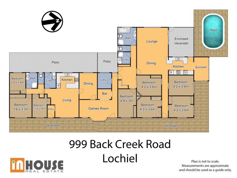 999 Back Creek Rd, Lochiel NSW 2549 Floorplan
