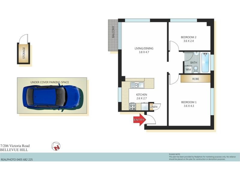 7/206 Victoria Road, Bellevue Hill NSW 2023