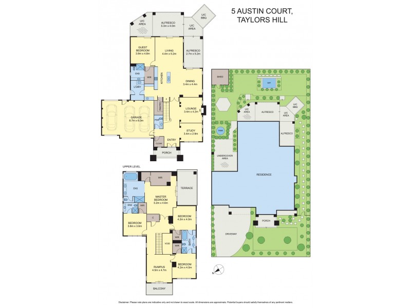 5 Austin Ct, Taylors Hill VIC 3037 Floorplan