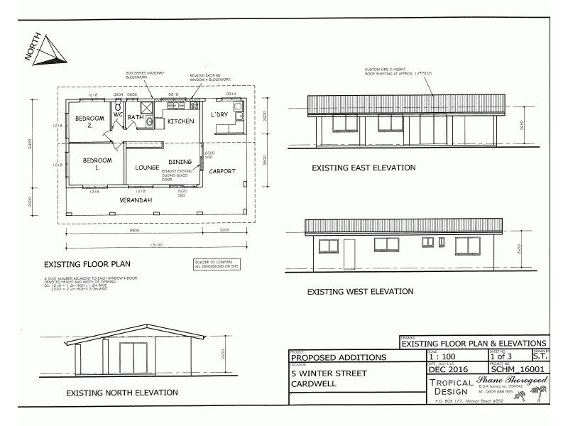 5 Winter Street, Cardwell QLD 4849 Floorplan