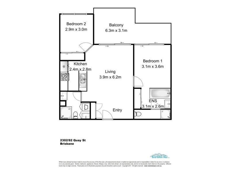 2302/92 Quay Street, Brisbane City QLD 4000