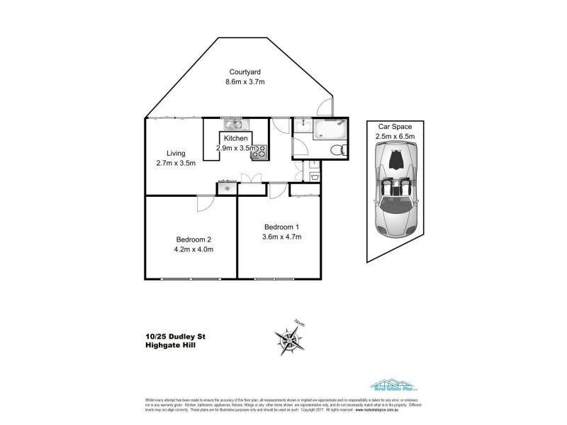 10/25 Dudley Street, Highgate Hill QLD 4101