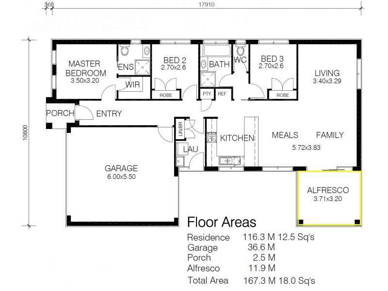 - MANHATTAN DESIGN St, Cranbourne VIC 3977 Floorplan