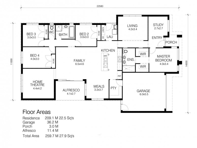 - MINNESOTA DESIGN St, Officer VIC 3809 Floorplan