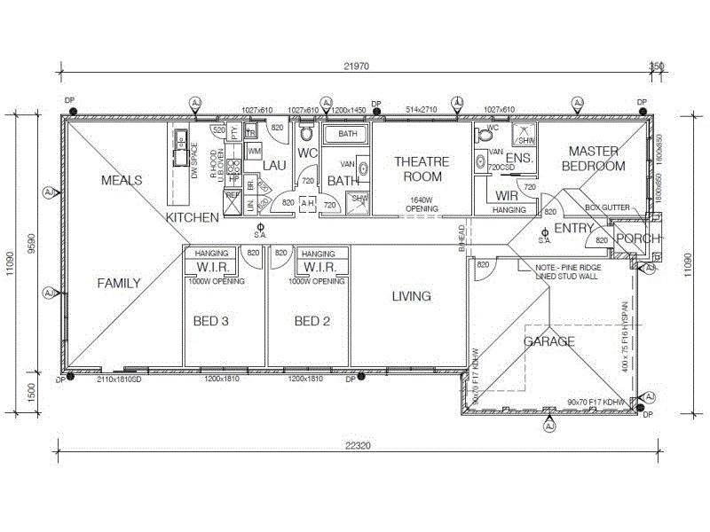 - CAMELOT DESIGN St, Cranbourne VIC 3977 Floorplan
