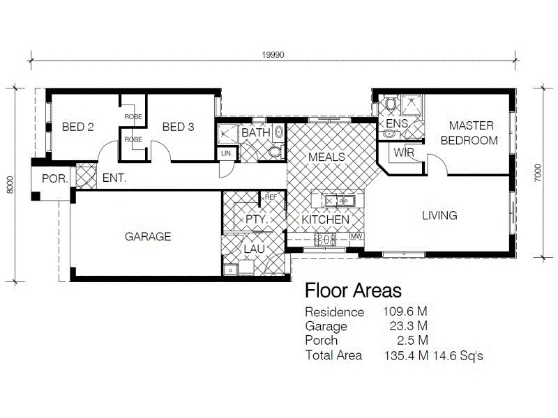 - THE BLOCK DESIGN St, Cranbourne VIC 3977 Floorplan