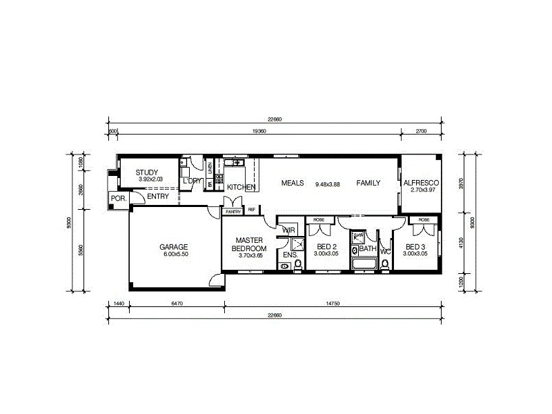 LOT 434 EDGEBROOK ESTATE, Clyde North VIC 3978 Floorplan