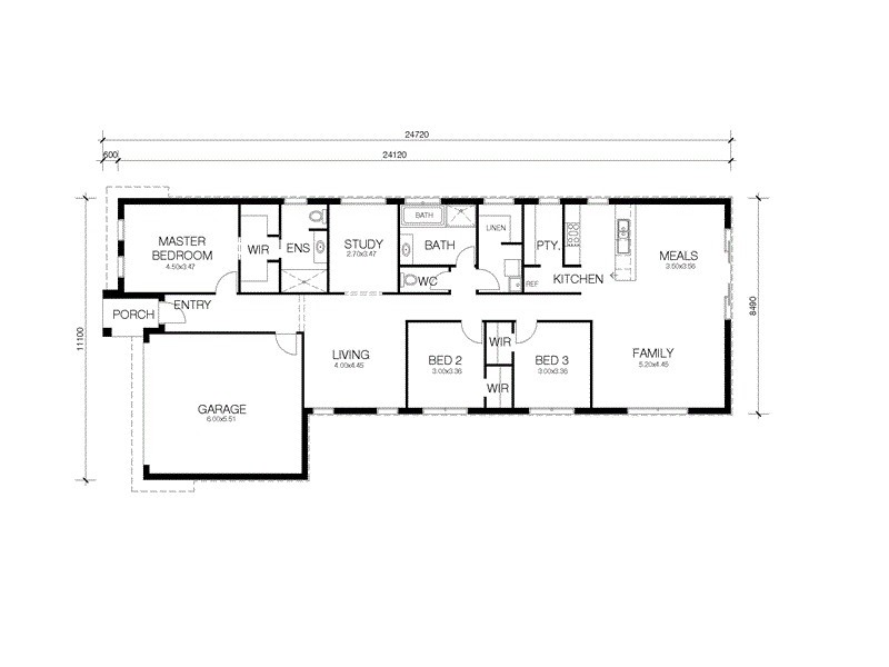 204 Heather Grove, Clyde North VIC 3978 Floorplan