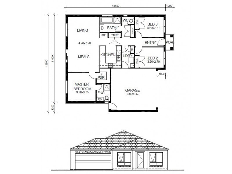 4327 Clydevale Boulevard, Clyde North VIC 3978 Floorplan