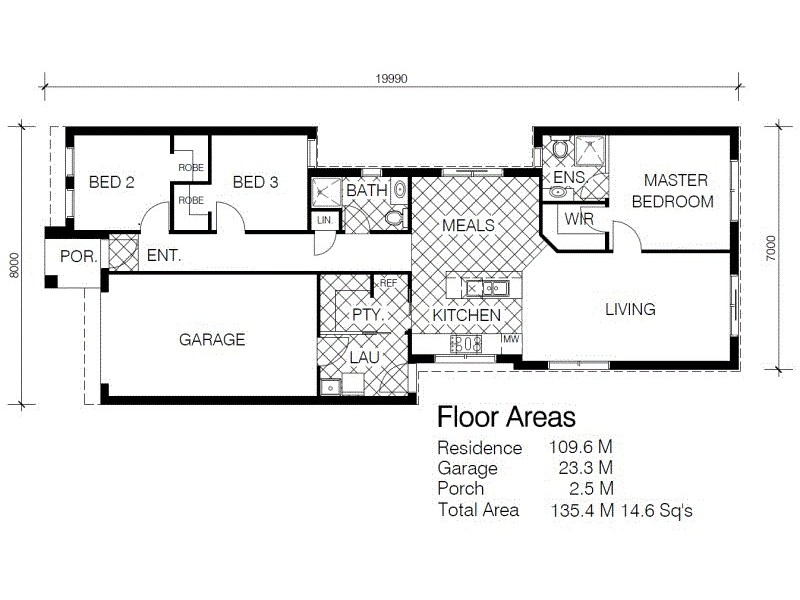 346 Chesnut Drive, Clyde VIC 3978 Floorplan