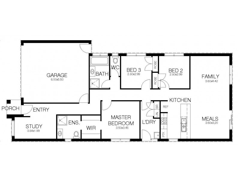 15 Marwick Street, Carrum Downs VIC 3201 Floorplan