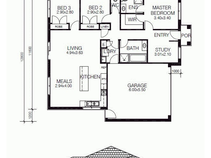 13 Peppermint Street, Hallam VIC 3803 Floorplan