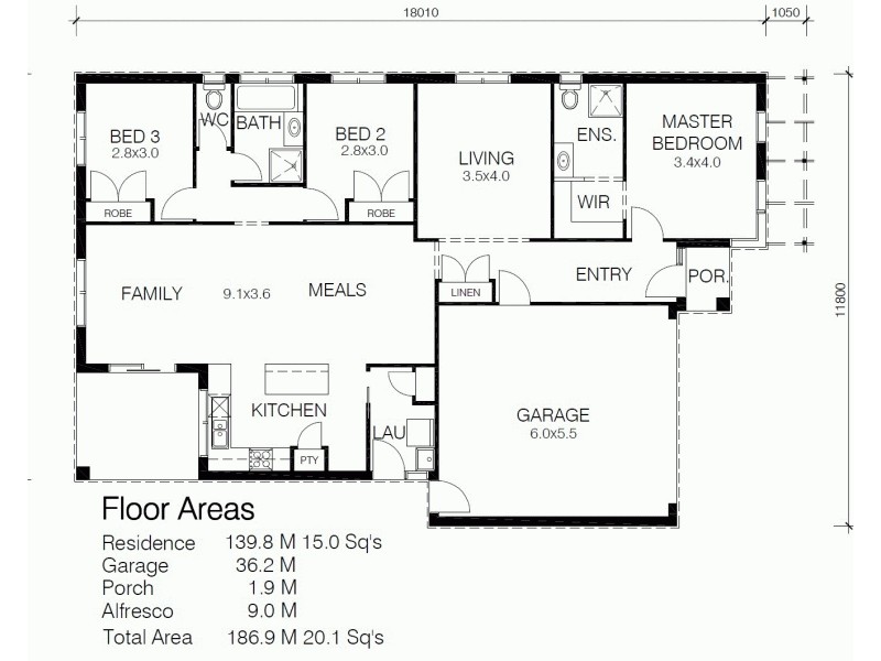 LOT 537 EAST STREET, Cranbourne East VIC 3977 Floorplan