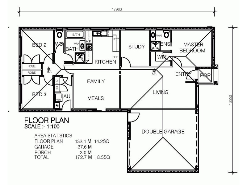 LOT 1433 HIGHGROVE STREET, Clyde North VIC 3978 Floorplan