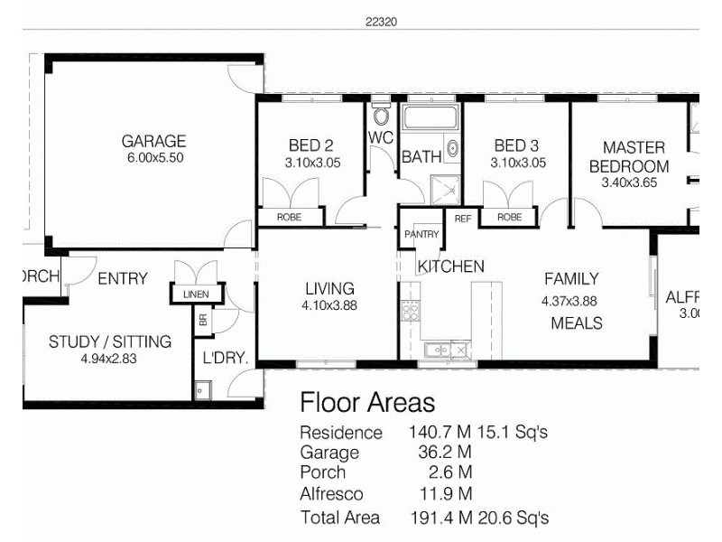 LOT 842 LOCHAVEN STREET, Cranbourne West VIC 3977 Floorplan