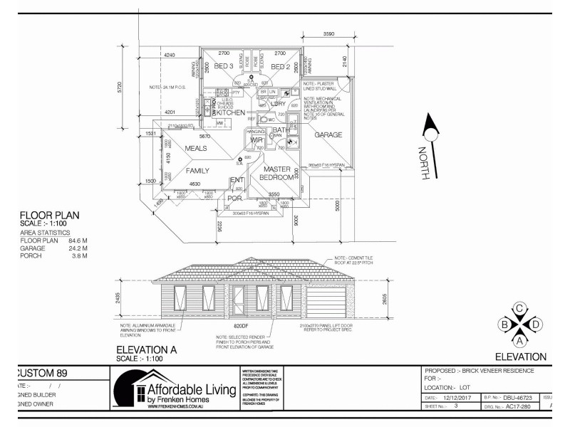 LOT 63 FENWAY BOULEVARD, Clyde VIC 3978 Floorplan
