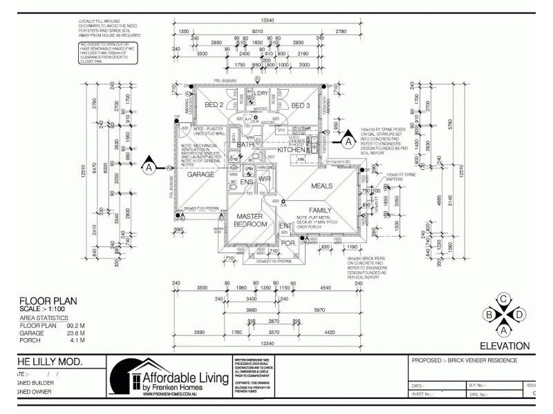 LOT 2324 RICHIE DRIVE, Clyde VIC 3978 Floorplan
