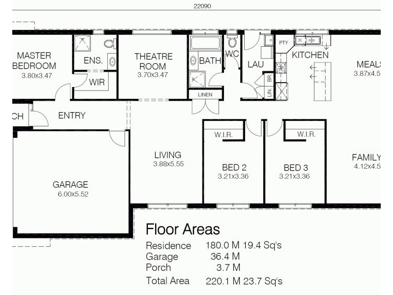 LOT 2324 RICHIE DRIVE, Clyde VIC 3978 Floorplan