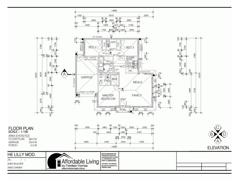 LOT 2324 RITCHIE DRIVE, Clyde North VIC 3978 Floorplan