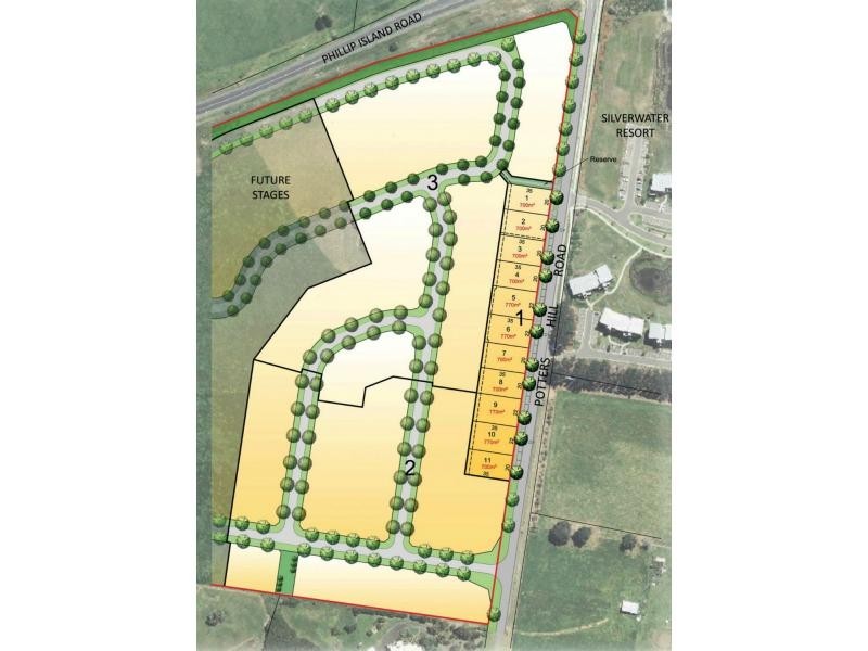 Lots 1-11 Potters Hill Road, ISLAND VIEW ESTATE, San Remo VIC 3925