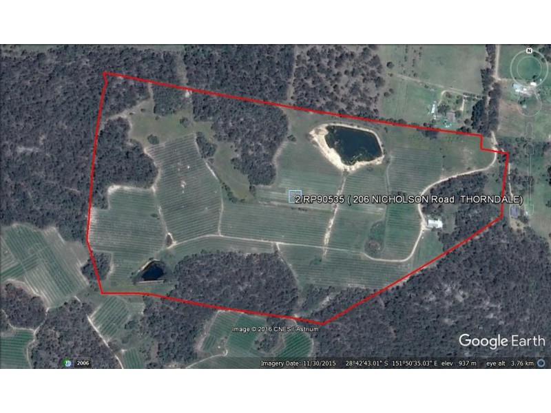 206 Nicholson Road, Thorndale QLD 4380
