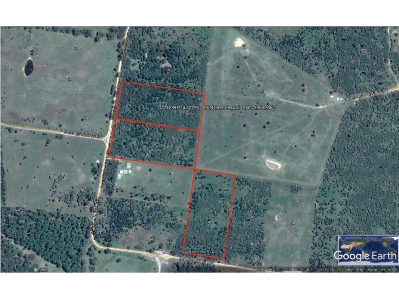 Lot 208, 211 & 212 CENTRAL & IRONBARK ROAD, Sugarloaf QLD 4380