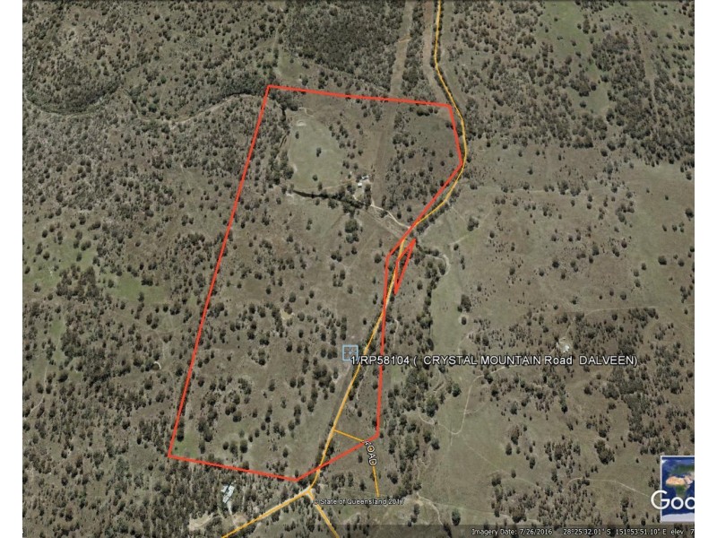 Lot 1 Crystal Mountain Rd, Dalveen QLD 4374