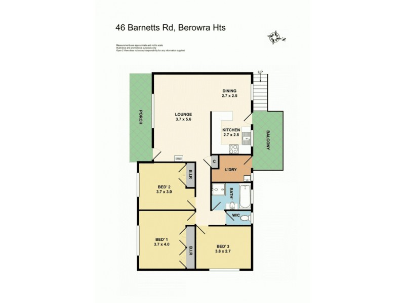 46 Barnetts Road, Berowra Heights NSW 2082 Floorplan