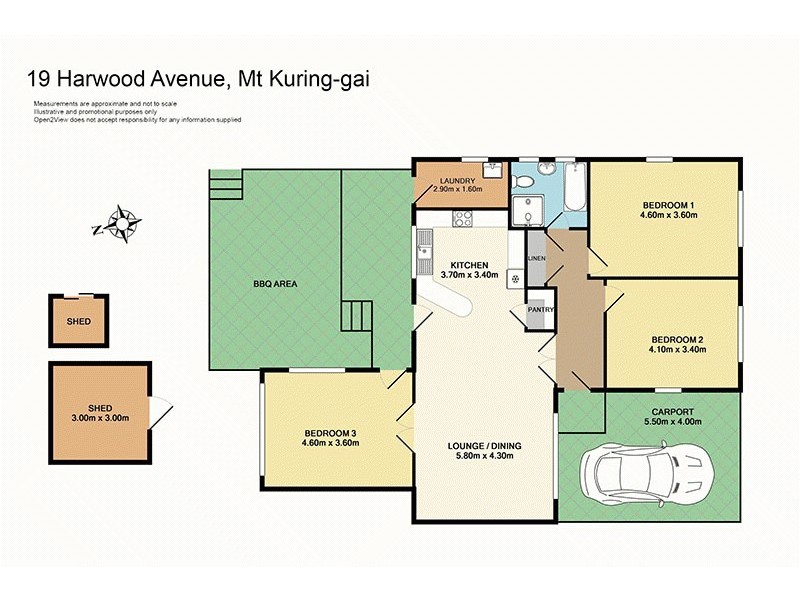Mount Kuring-gai NSW 2080 Floorplan