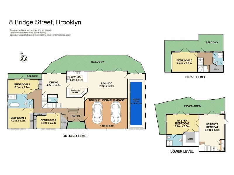 Brooklyn NSW 2083 Floorplan