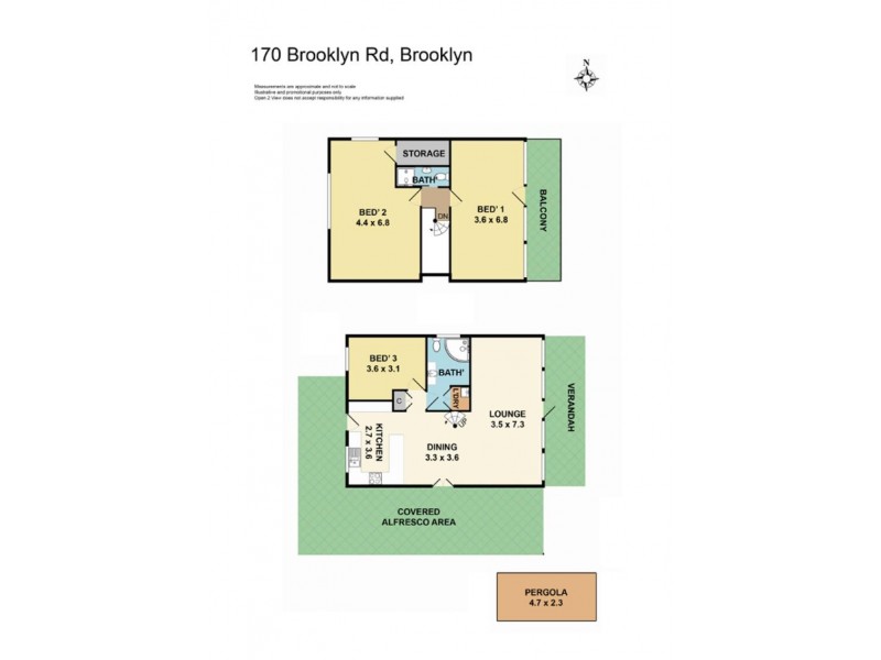 Brooklyn NSW 2083 Floorplan