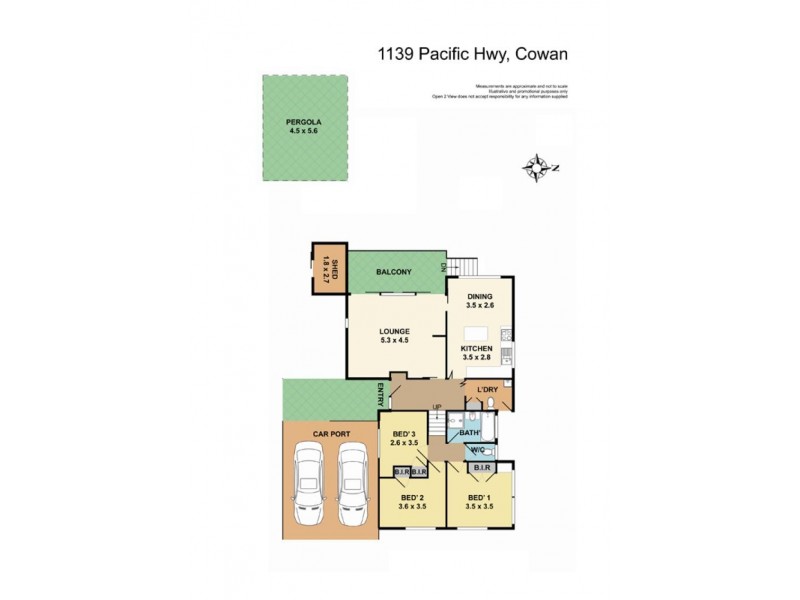 1139 Pacific Highway, Cowan NSW 2081 Floorplan