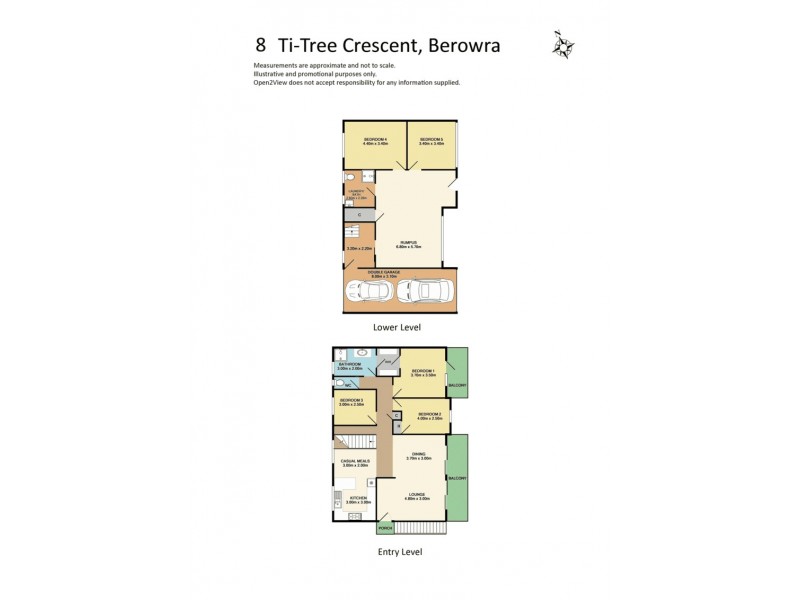 8 Ti Tree Crescent, Berowra NSW 2081 Floorplan