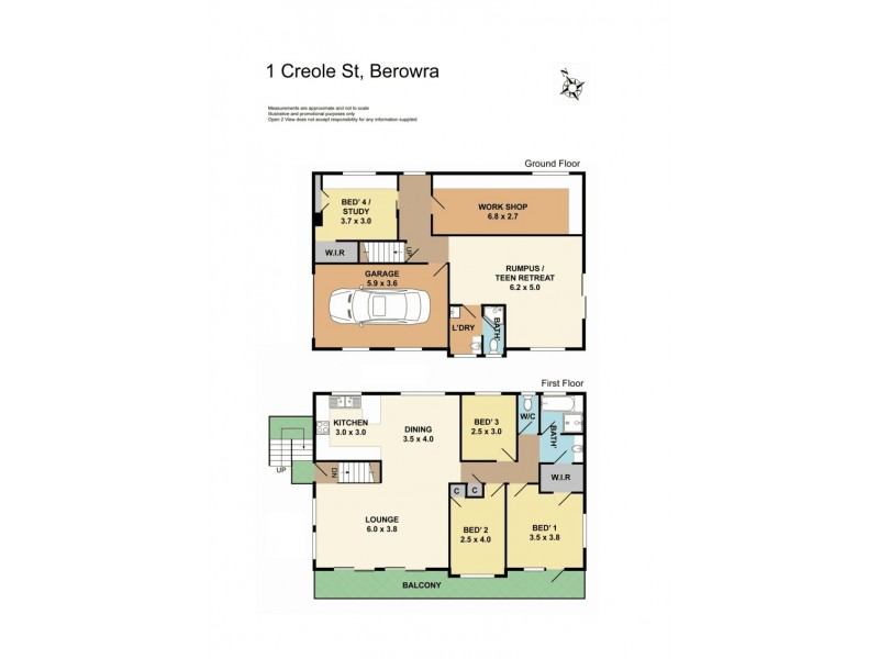 1 Creole  Street, Berowra NSW 2081 Floorplan