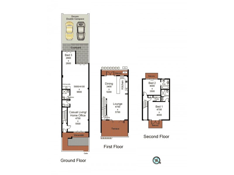 75 Justin Street, Lilyfield NSW 2040 Floorplan