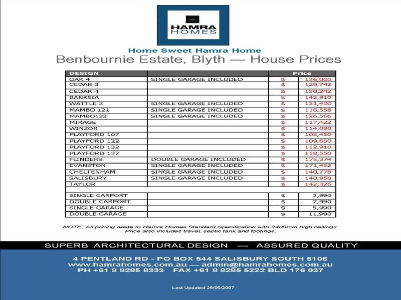 Benbournie Estate  BLYTH 5462, Blyth SA 5462