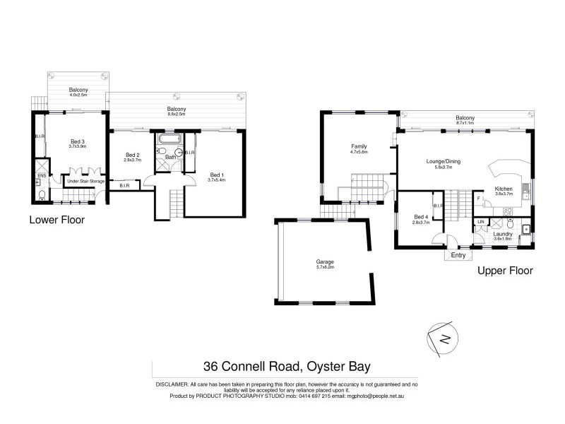 36 Connell  Road, Oyster Bay NSW 2225 Floorplan