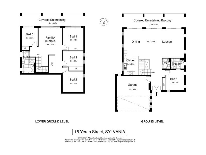 15 Yeran Street, Sylvania NSW 2224 Floorplan