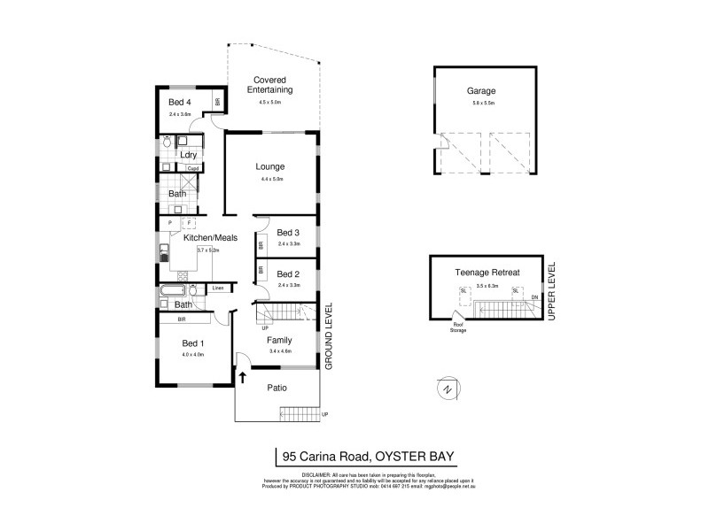 95 Carina Road, Oyster Bay NSW 2225 Floorplan