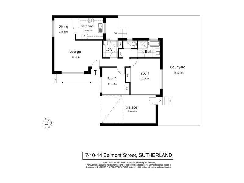 7/10-14 Belmont Street, Sutherland NSW 2232 Floorplan