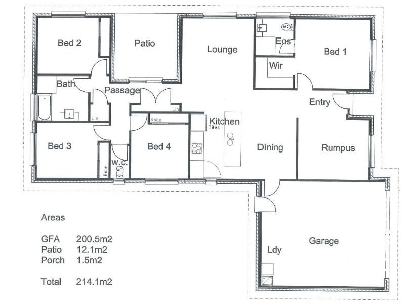 24 Harrier Place, Lowood QLD 4311 Floorplan